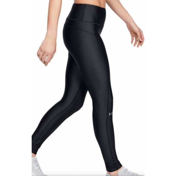 UNDER ARMOUR WOMEN'S HEATGEAR LEGGINGS BLACK SIZE XS NWT - Picture 3 of 4